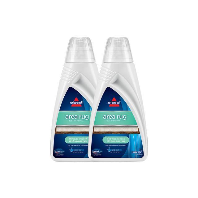 Twin Pack Area Rug Cleaning Formula For CrossWave (1L)