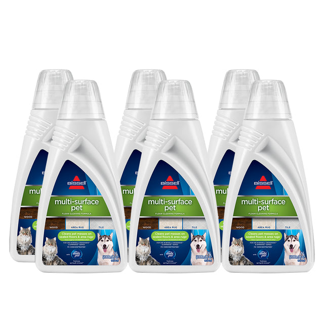 Six Pack Multi-Surface Pet Cleaning Formula For CrossWave & SpinWave (1L)